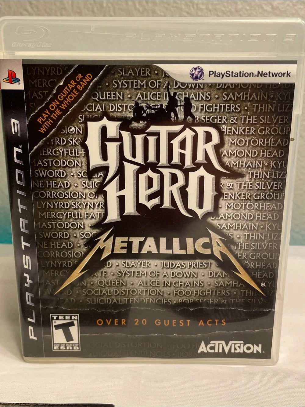 Guitar Hero: Metallica (Sony PlayStation 3 PS3, 2009) PS3 Complete Tested Works